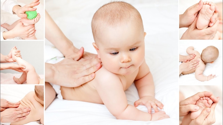 массаж шеи новорожденному